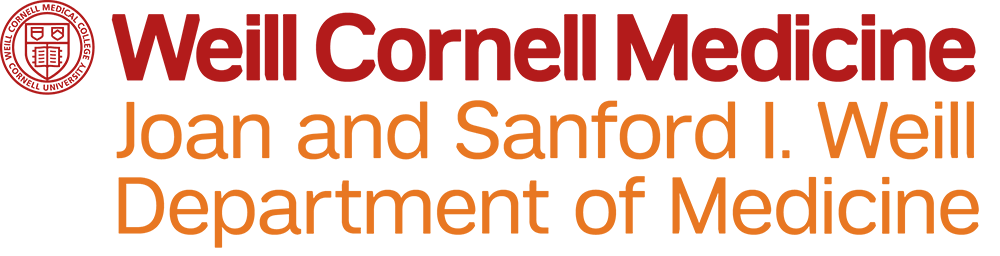 Logo of Joan and Sanford I. Weill Department of Medicine