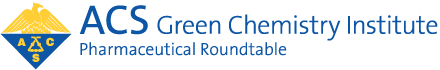 Logo of American Chemical Society Green Chemistry Institute Pharmaceutical Roundtable