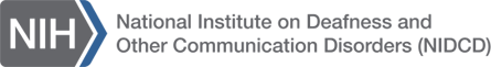 Logo of National Institute on Deafness and Other Communication Disorders