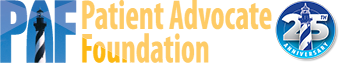 Logo of Patient Advocate Foundation