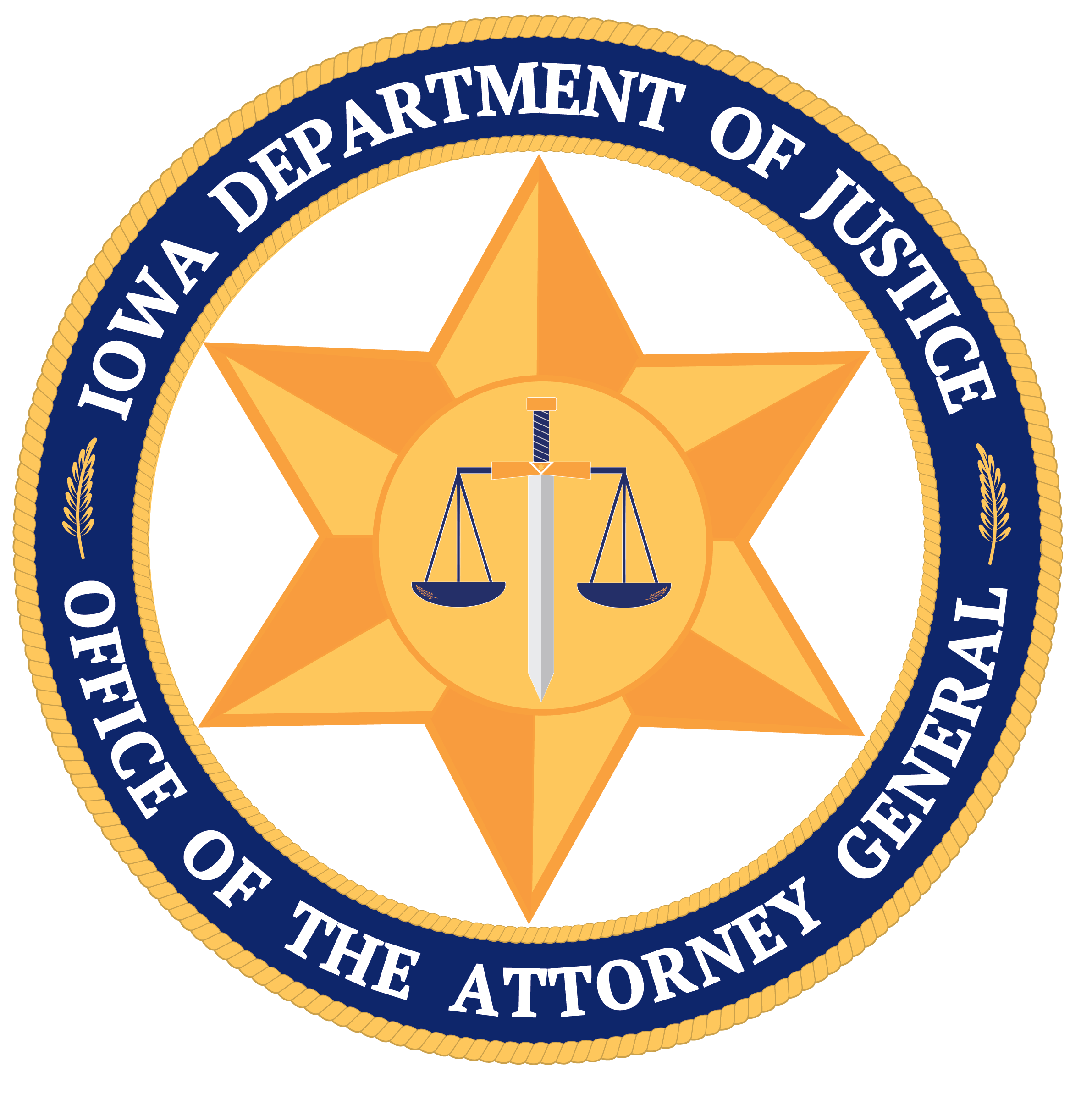 Logo of Office of Attorney General of Iowa