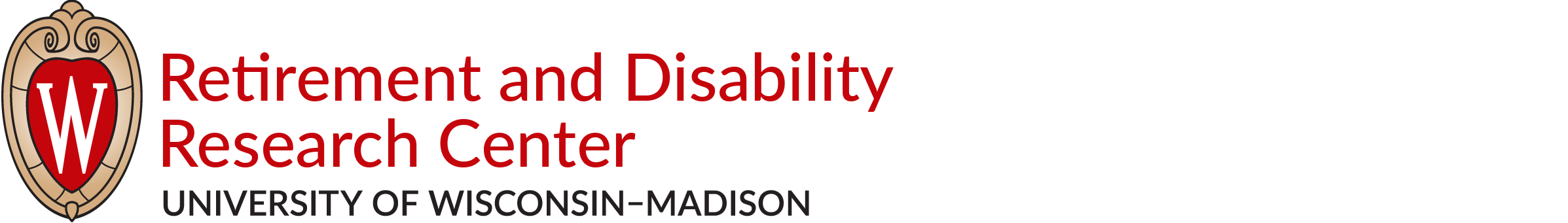 Logo of University of Wisconsin-Madison Retirement and Disability Research Center