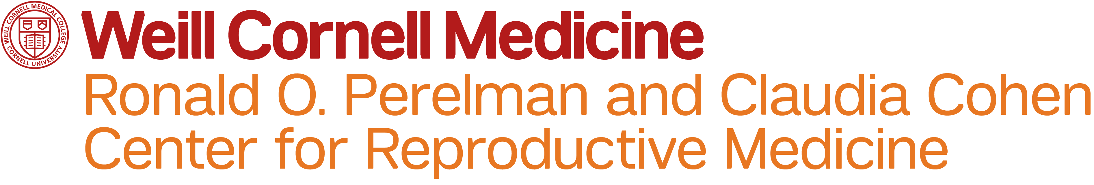 Logo of Weill Cornell Medicine - Ronald O. Perelman and Claudia Cohen Center for Reproductive Medicine