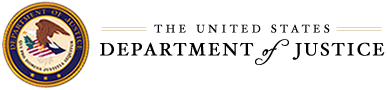 Logo of U.S. Department of Justice