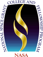Logo of National Aeronautics and Space Administration - Oklahoma Space Grant Consortium