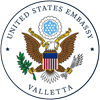 Logo of U.S. Embassy in Malta