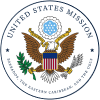 Logo of U.S. Embassy To Barbados, Antigua And Barbuda, Dominica, Grenada, Saint Kitts And Nevis, Saint Lucia, And Saint Vincent And The Grenadines