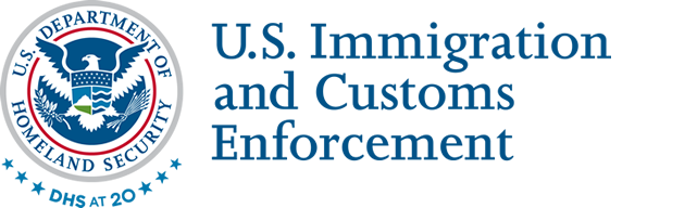 Logo of U.S. Immigration and Customs Enforcement