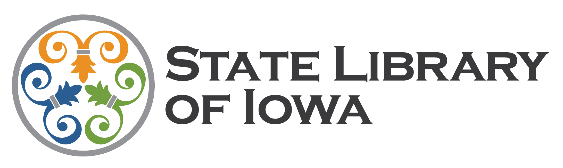 Logo of State Library of Iowa