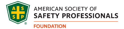 Logo of American Society of Safety Professionals Foundation