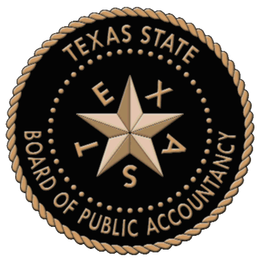 Logo of Texas State Board of Public Accountancy