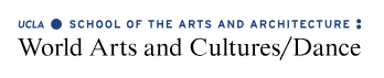 Logo of UCLA Department of World Arts and Cultures/Dance