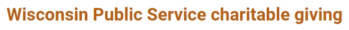 Logo of Wisconsin Public Service Foundation