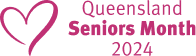 Logo of Queensland Seniors Month