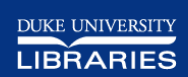 Logo of David M. Rubenstein Rare Book and Manuscript Library