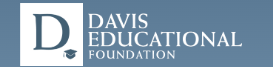 Logo of Davis Educational Foundation